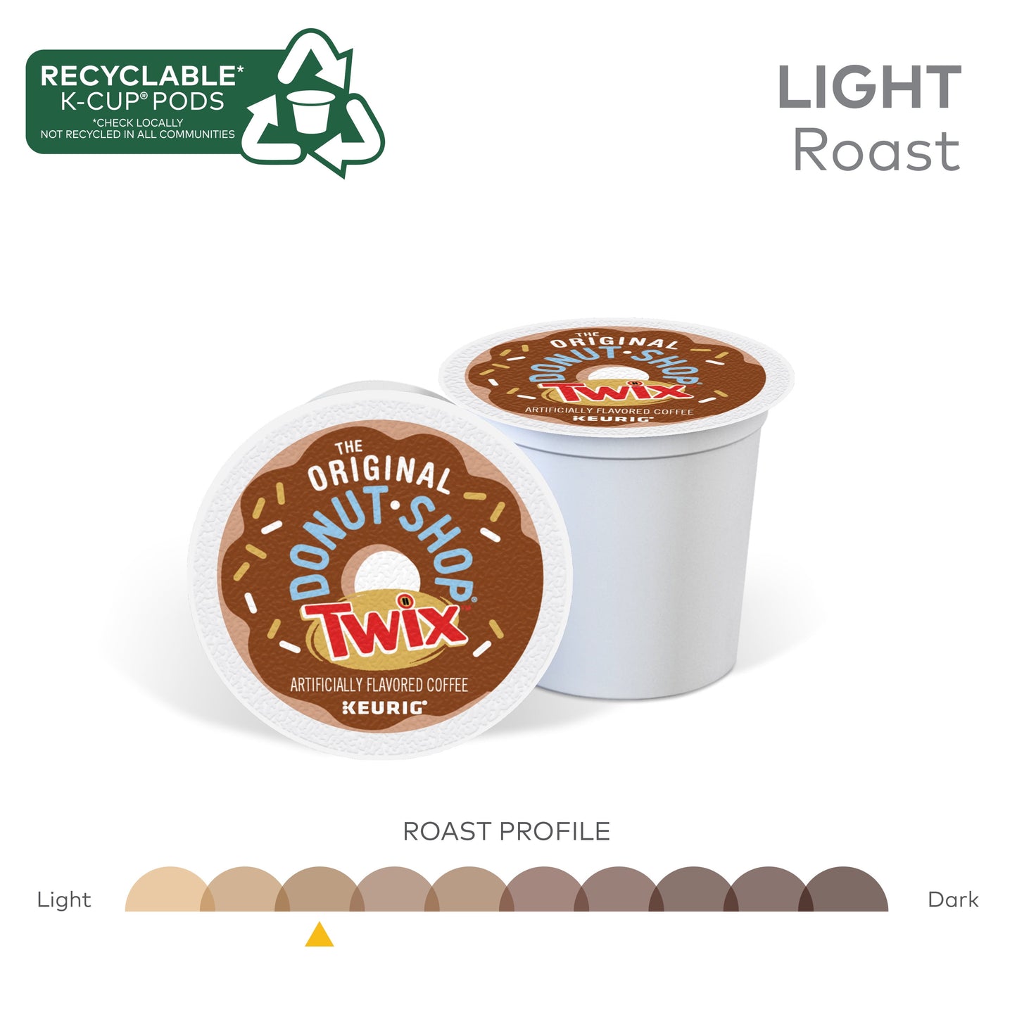 , Coconut Mocha Medium Roast K-Cup Coffee Pods, 24 Count