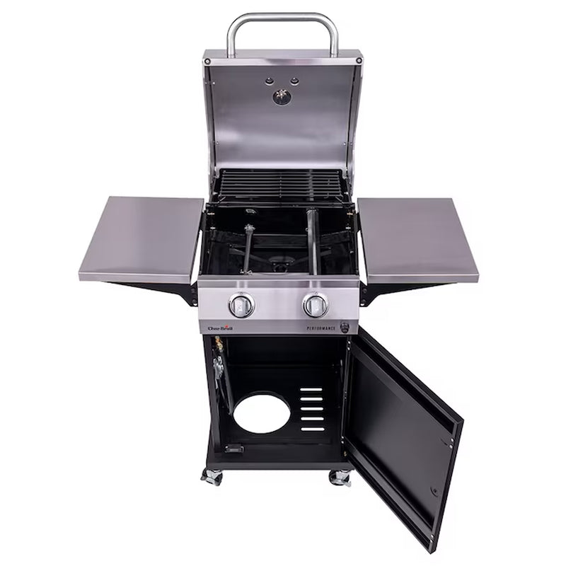 Performance Series Black 2-Burner Liquid Propane Gas Grill