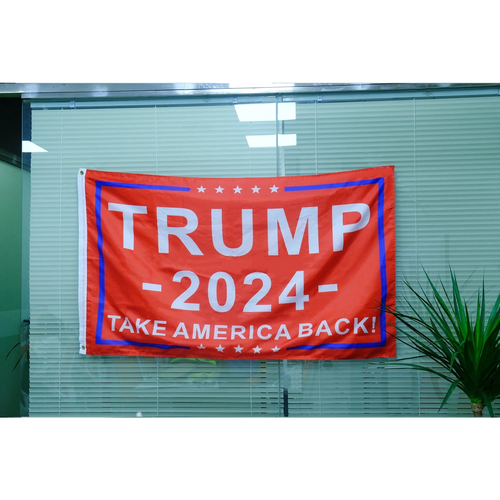 Trump 2024 Flag 3X5 Outdoor Double Sided 1/3 Ply-Donald Trump, Red Flags & Banner