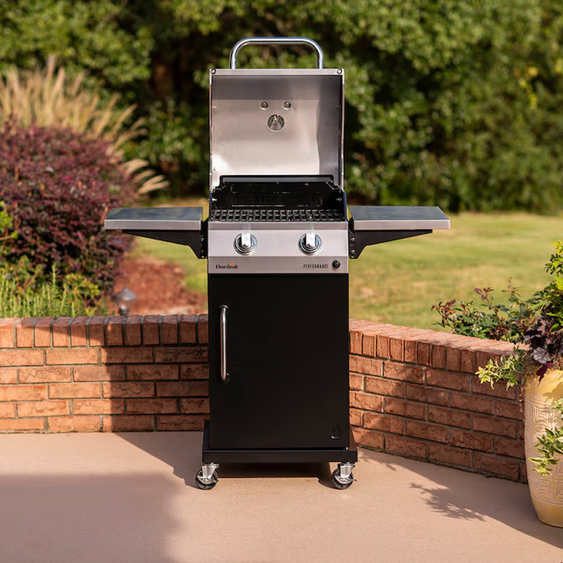 Performance Series Black 2-Burner Liquid Propane Gas Grill