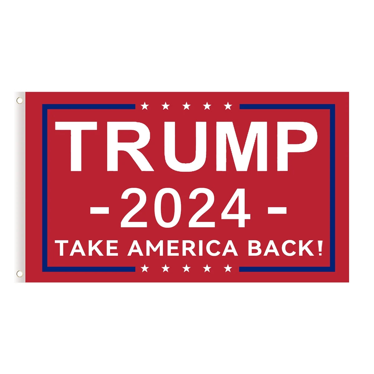 Trump 2024 Flag 3X5 Outdoor Double Sided 1/3 Ply-Donald Trump, Red Flags & Banner