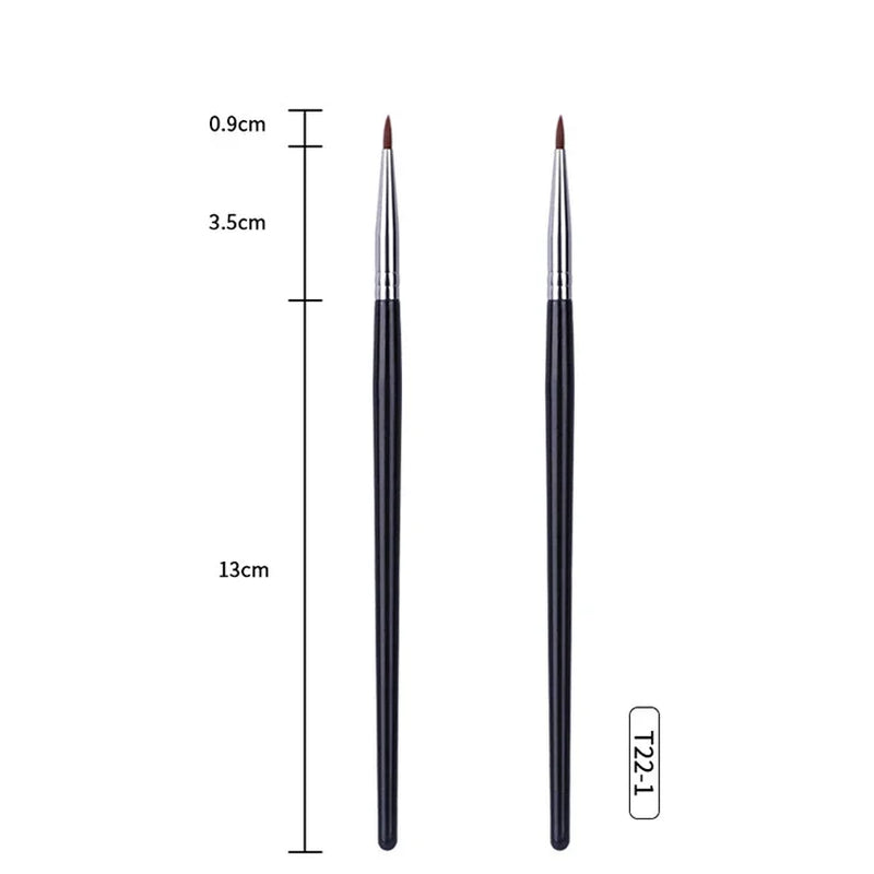 Brow Contour Brush Eyebrow Eyeliner Brush Professional Small Angled Eyebrow Brush High Quality Eye Brow Liner Brush Makeup Tools