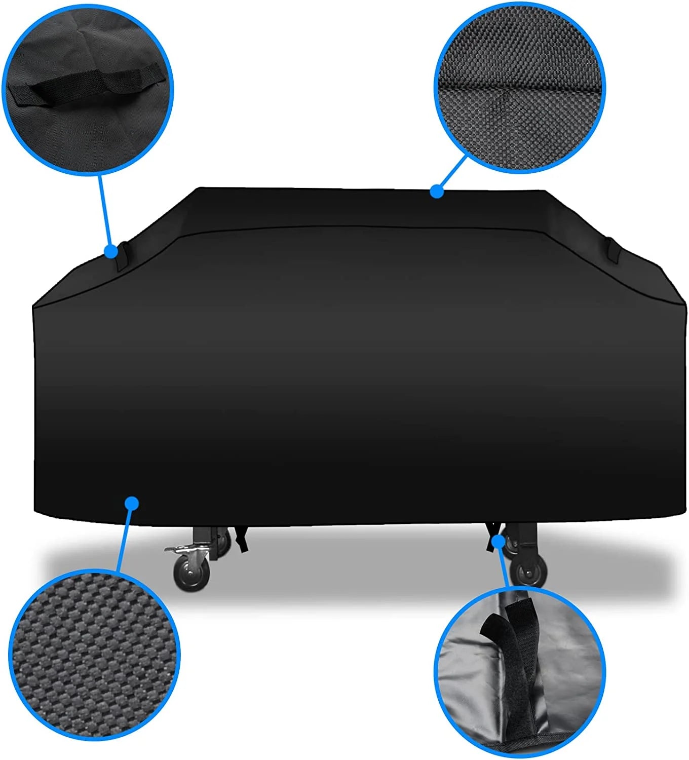 Outdoor Grill Griddle Cover for Blackstone 36" Grill Griddle with Sealed Seam, Heavy Duty Waterproof 600D Polyester Flat Top Griddle Station Cover Fit for Other 4 Burner Flat Top Grill Griddle