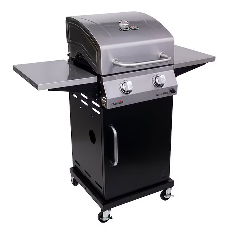 Performance Series Black 2-Burner Liquid Propane Gas Grill