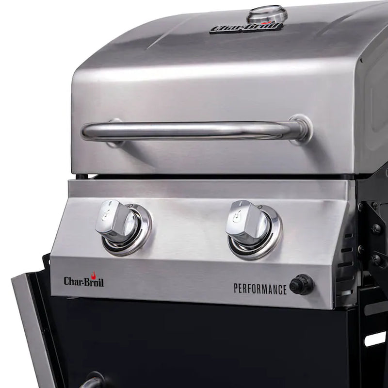 Performance Series Black 2-Burner Liquid Propane Gas Grill