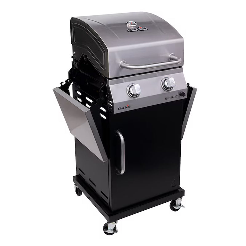 Performance Series Black 2-Burner Liquid Propane Gas Grill